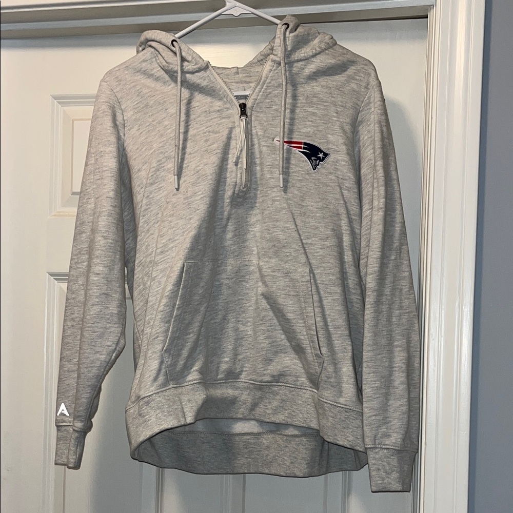 Patriots Quarter Zip Hoodie